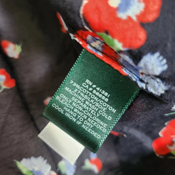 Ralph Lauren Floral Blouse - Picture 5 of 5